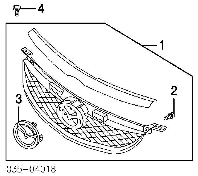 GK2A50710C Mazda panal de radiador