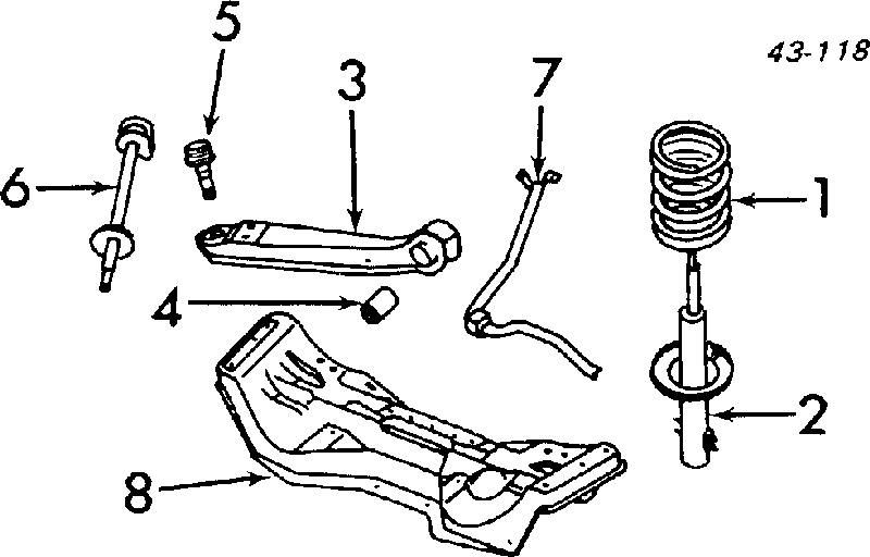 799925000 Subaru latiguillo de freno delantero