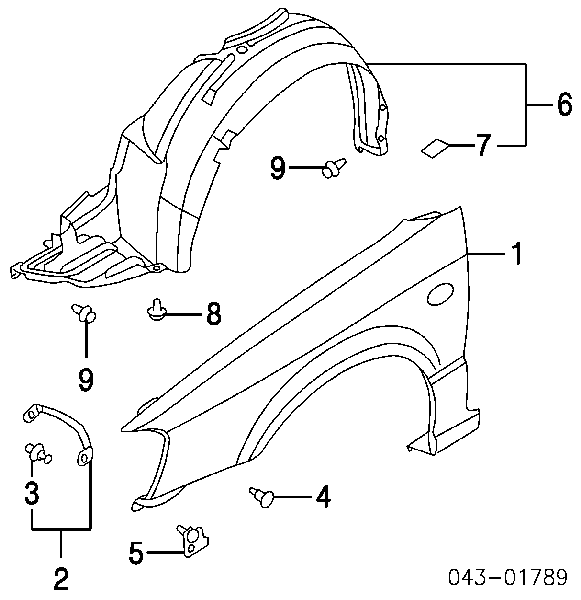 59122AC030 Subaru