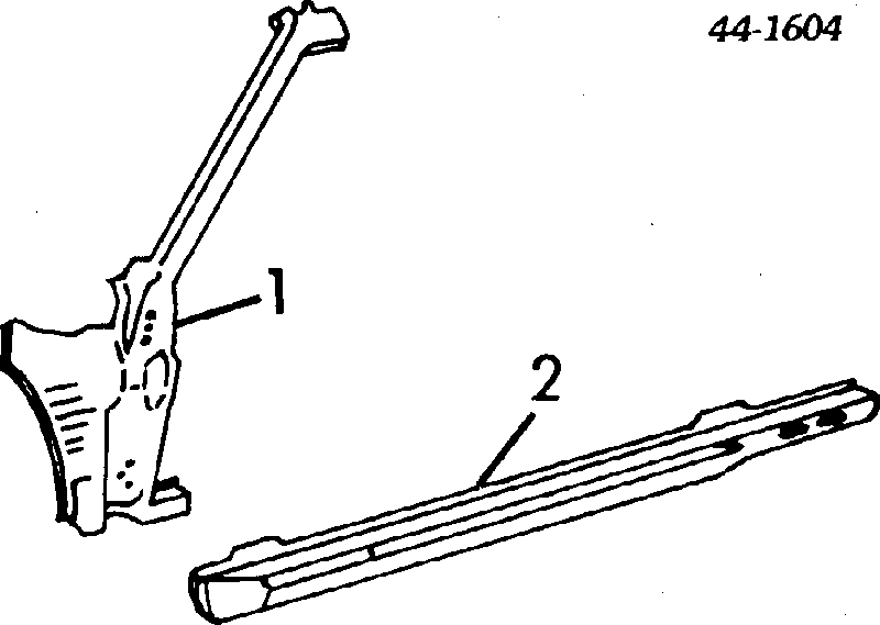 Umbral de puerta, derecha para Toyota Celica  T16