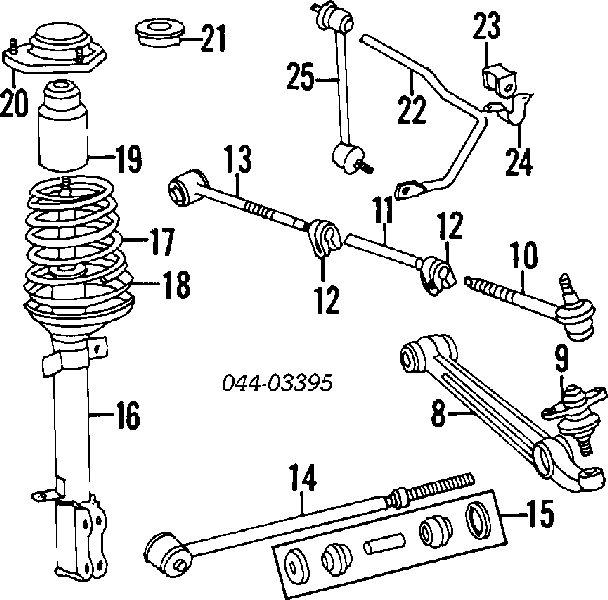 4333019037 Toyota