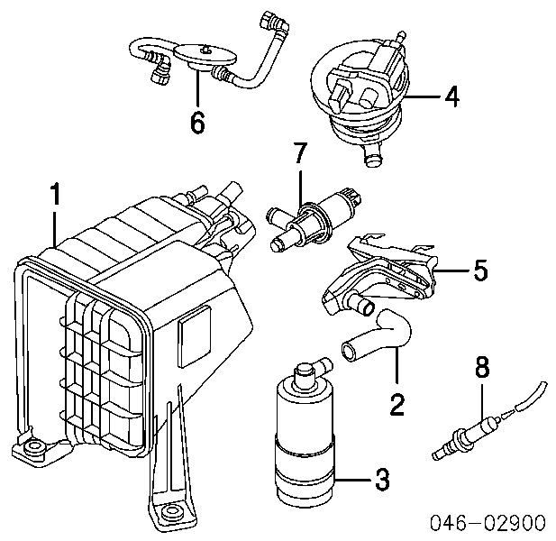 Sonda Lambda, Sensor de oxígeno despues del catalizador izquierdo 06A906262CH VAG/Audi