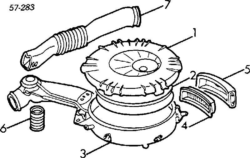 MMD603800 Mitsubishi filtro de aire