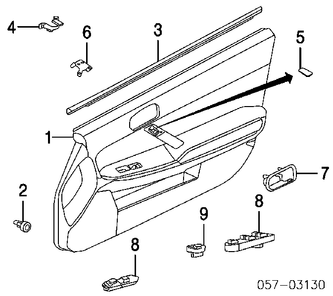 90467W0009 Toyota