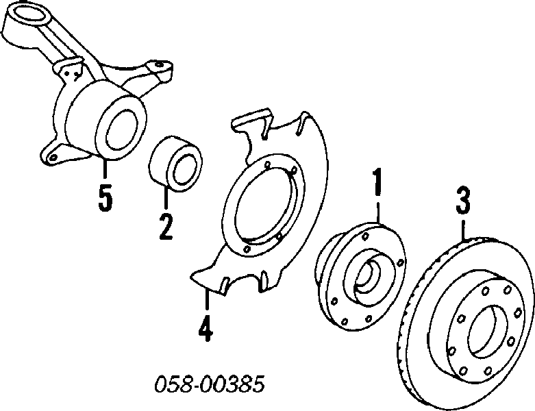 Pinza de freno delantera derecha 3207610 DRI