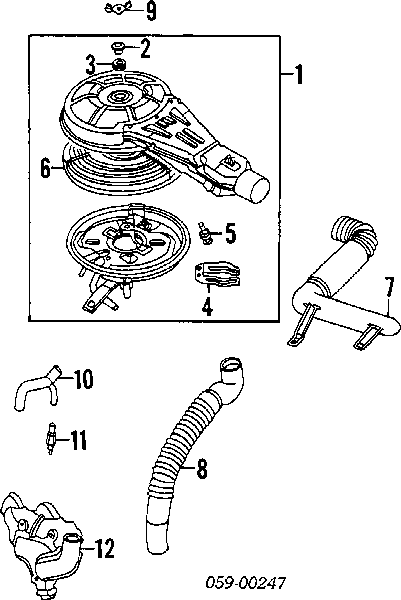 Sensor de temperatura del refrigerante 8942212010 Toyota