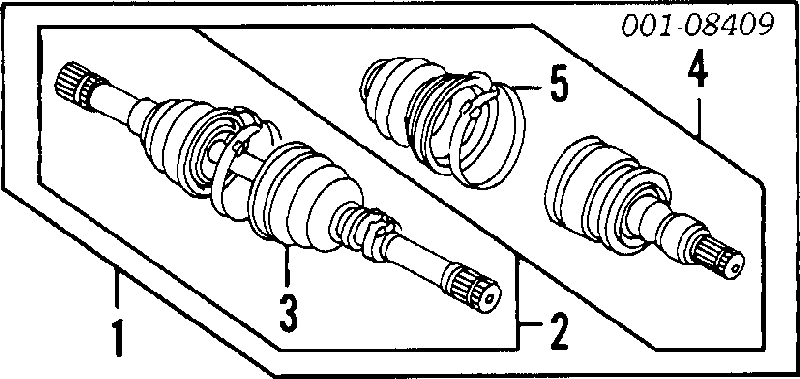 4410160A10 Suzuki junta homocinética exterior delantera