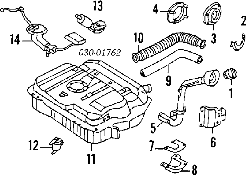 1704230R11 Nissan bomba de combustible