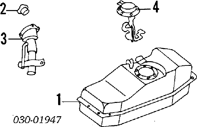 1725179920 Nissan tapa (tapón del depósito de combustible)