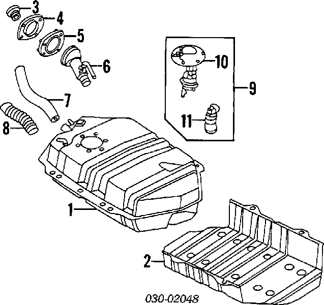 Bomba de combustible eléctrica sumergible  Nissan Terrano I SUV (WD21) (1986 - 1995) precio, desde 145,20 EUR