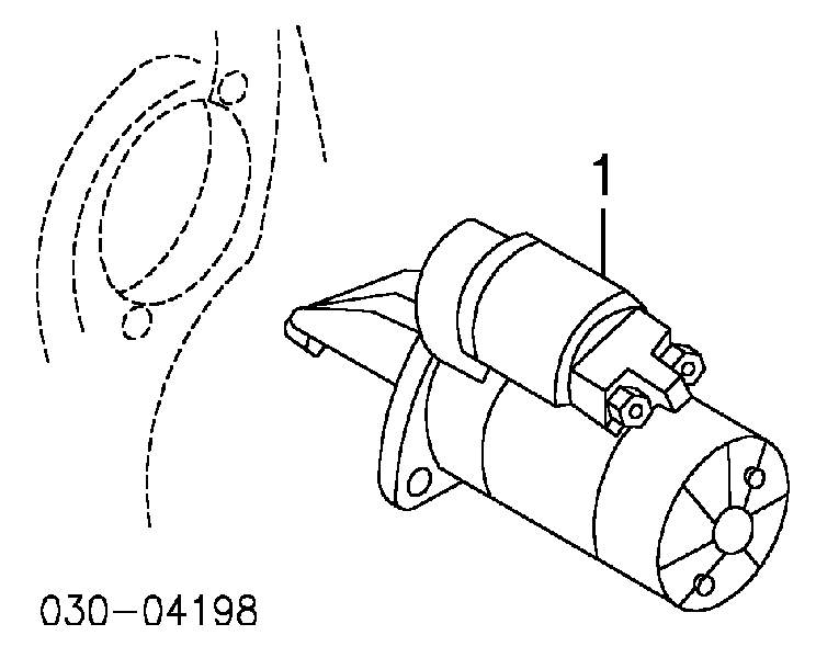 233008J010 Nissan motor de arranque