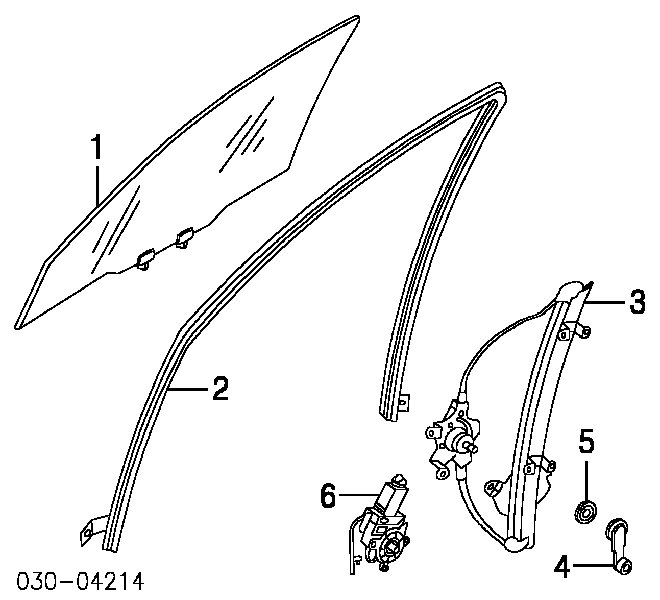 807214M401 Nissan mecanismo de elevalunas, puerta delantera izquierda