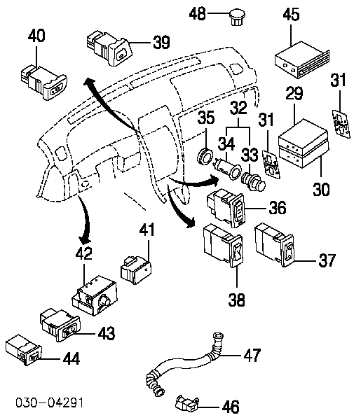 Sensor de encendido de luces Nissan Maxima QX (A32)