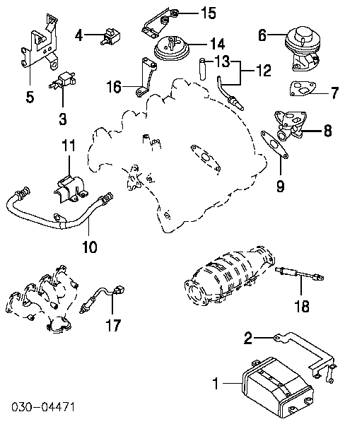 226A09E801 Nissan sonda lambda sensor de oxigeno post catalizador