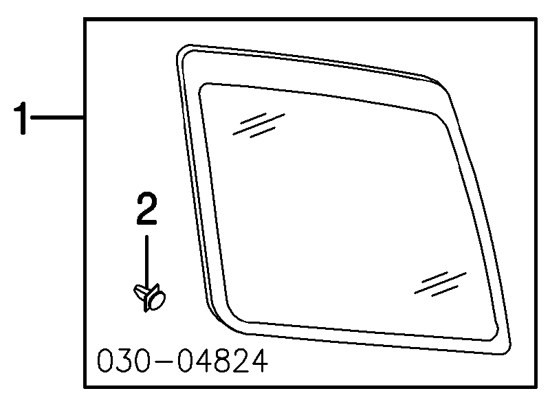 Ventanilla costado superior derecha (lado maletero) para Nissan Pathfinder (R50)