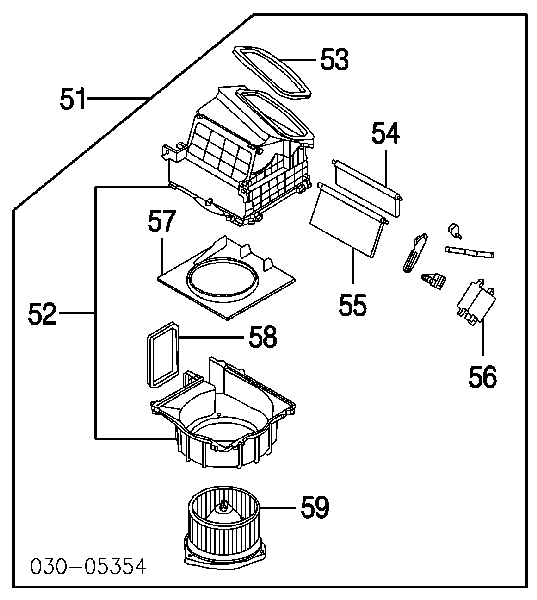 Ventilador habitáculo 2748NU1 Polcar