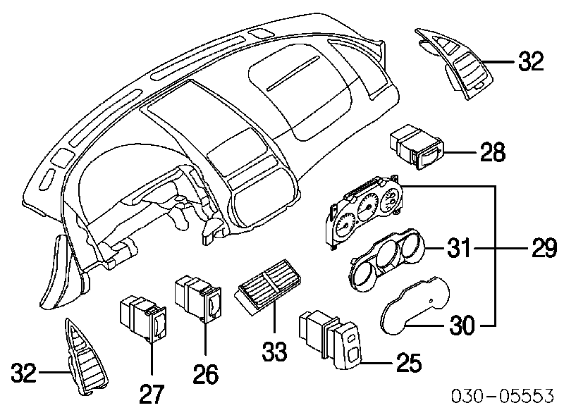 25380F6610 Nissan