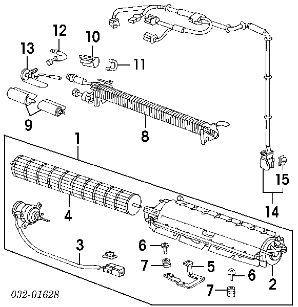 79310SX0962 Honda motor eléctrico, ventilador habitáculo