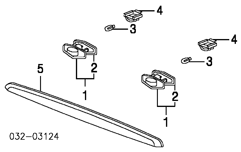  Luz matricula Honda Civic 7