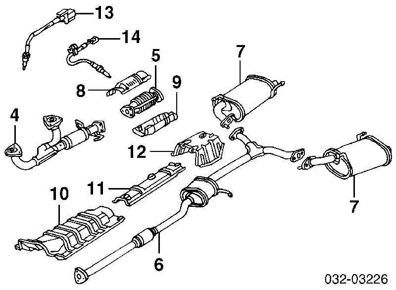 Sonda Lambda Sensor De Oxigeno Post Catalizador OSM054 Magneti Marelli