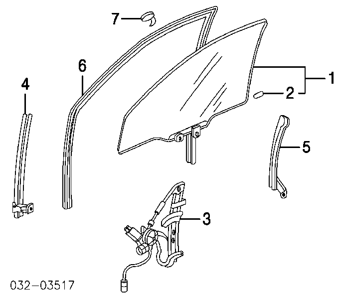 1648899280 Peugeot/Citroen mecanismo de elevalunas, puerta delantera derecha