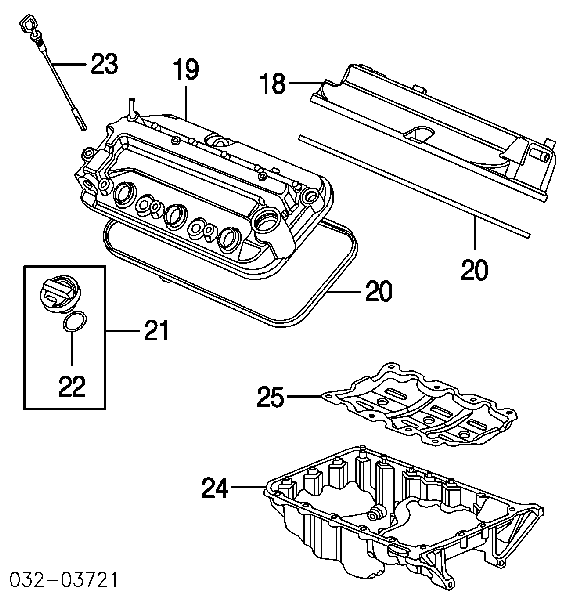 Varilla del nivel de aceite 15650RCAA02 Honda