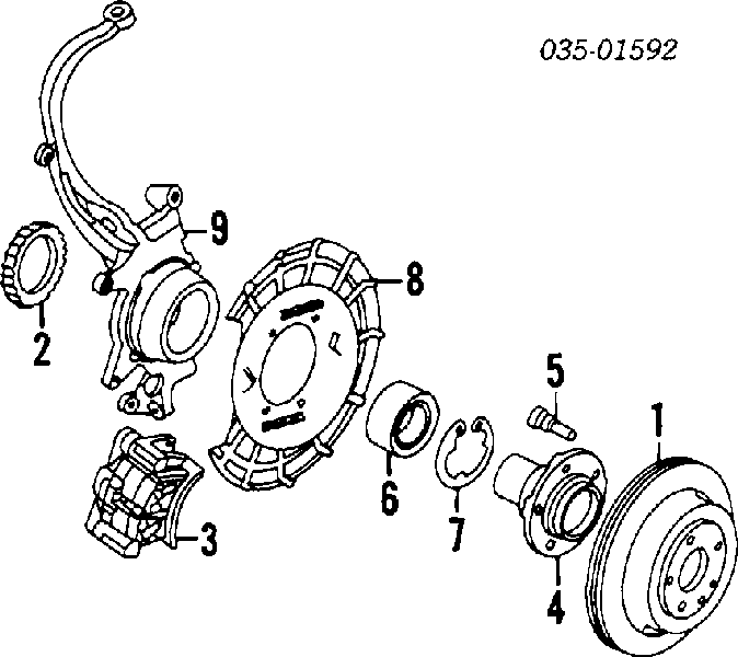 Disco de freno trasero BG4177 Delphi