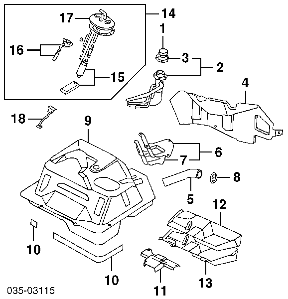 BP4W13350A Mazda