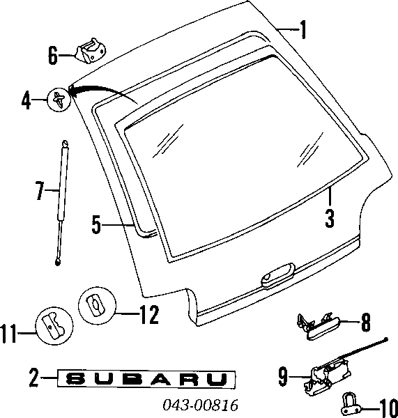 60313FA000BG Subaru 