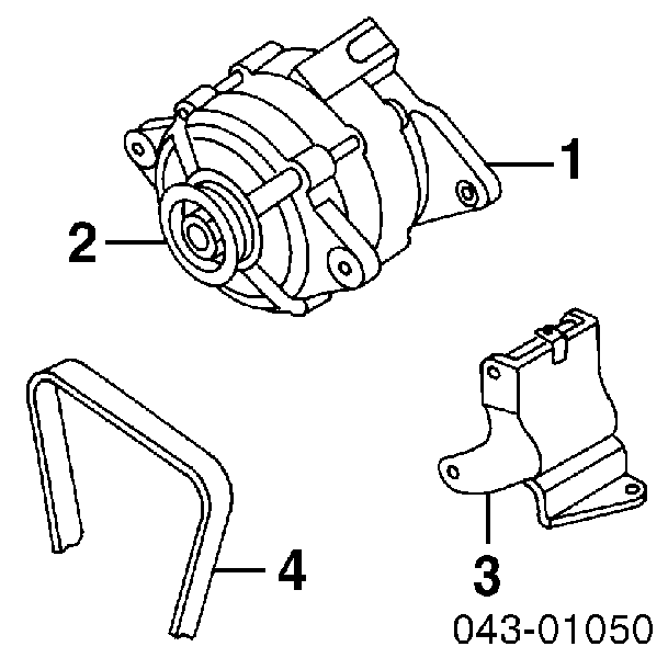 23700AA34ARA Subaru alternador