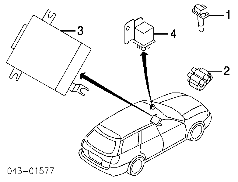 Comprar 22433AA480 Subaru Bobina