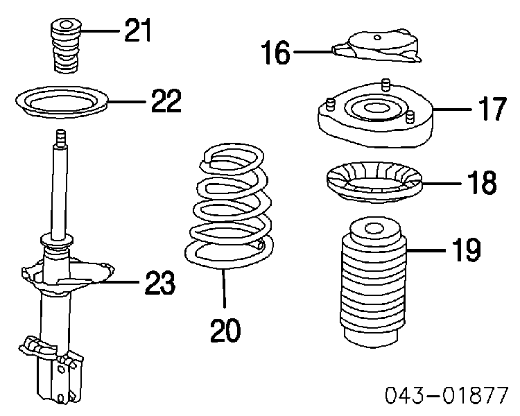 20360FE851 Subaru