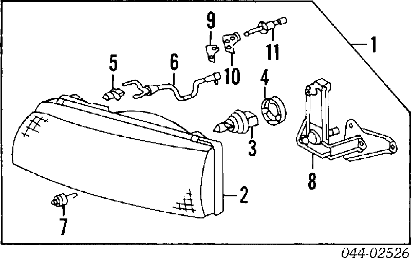 9098113027 Toyota bombilla