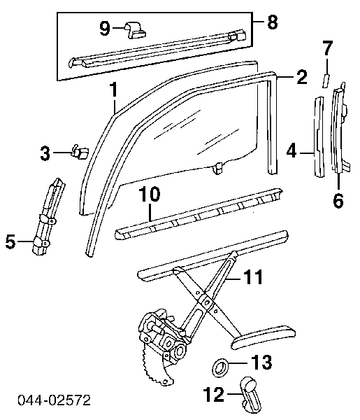 6981095D00 Toyota