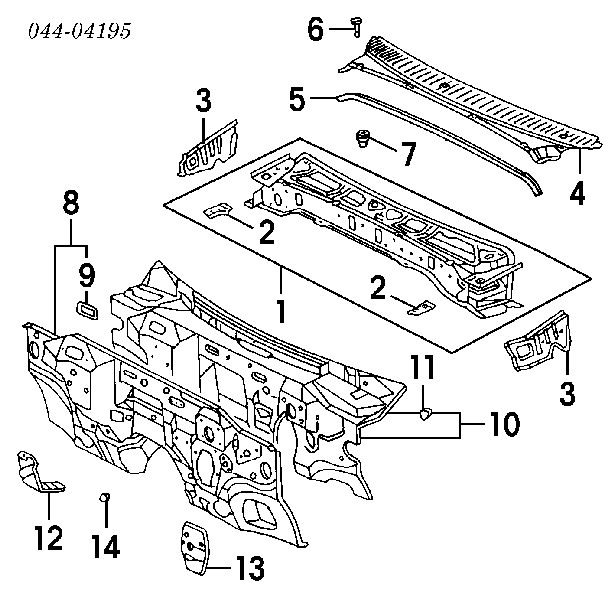 9095001866 Toyota