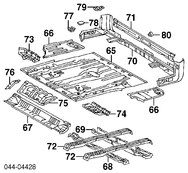 5846035012 Toyota