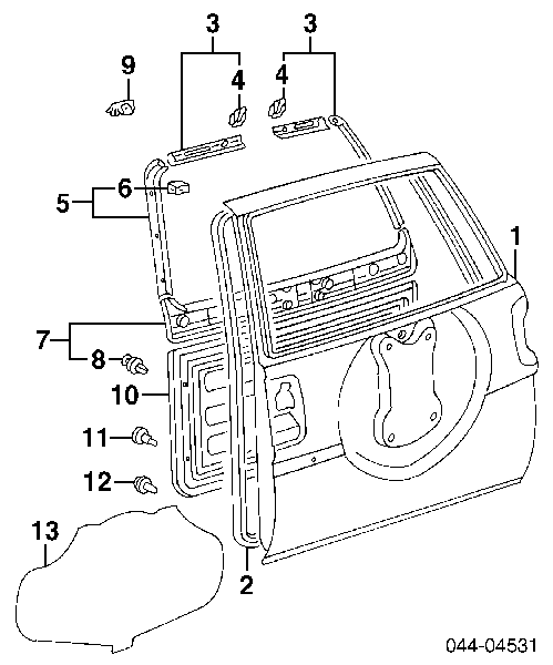 9046707121B9 Toyota