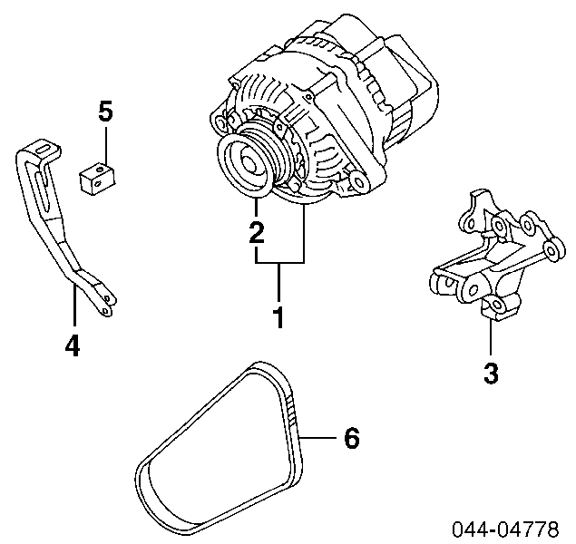 Rodillo tensor, correa poli V para Toyota Camry (V10)