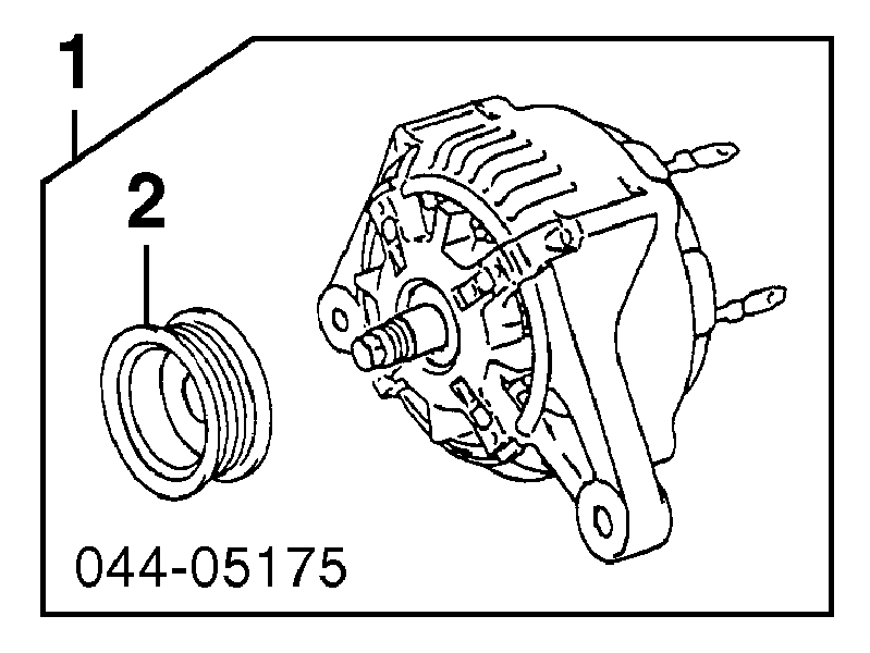 Alternador 270602102084 Toyota