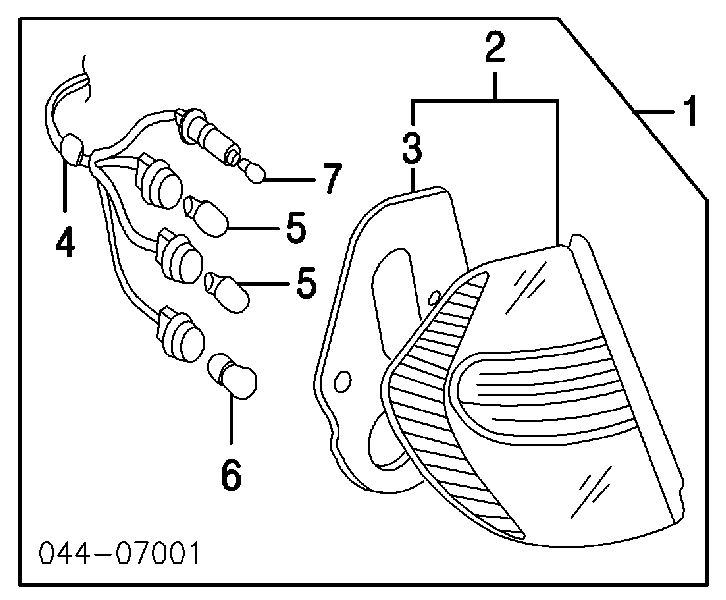 Bombilla De Xenon 9008481001 Toyota