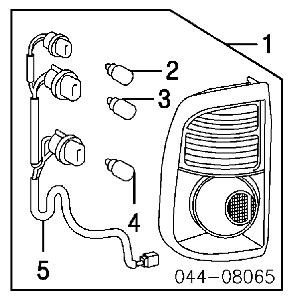 Bombilla 9098115011 Toyota