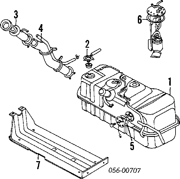 Comprar 8970653702 Isuzu Elemento de turbina de la bomba de combustible