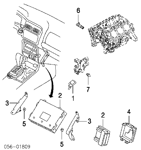 8971363250 Isuzu bobina de encendido