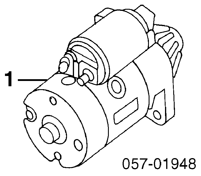 M313327D Mitsubishi motor de arranque
