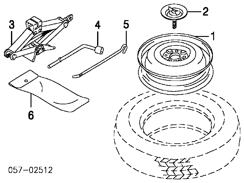 MB621148 Mitsubishi globo de llave inglesa (cara)