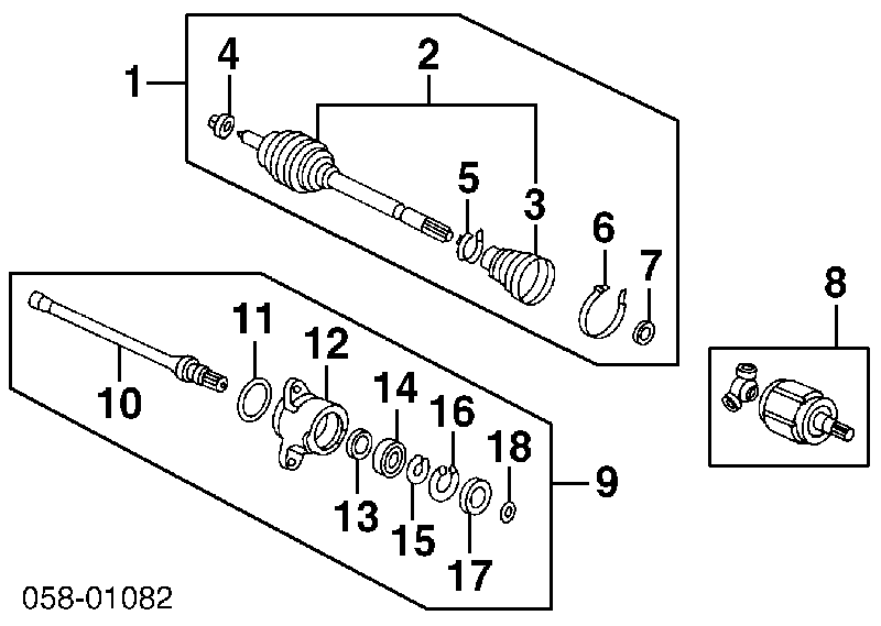 44010SZ3A50 Honda