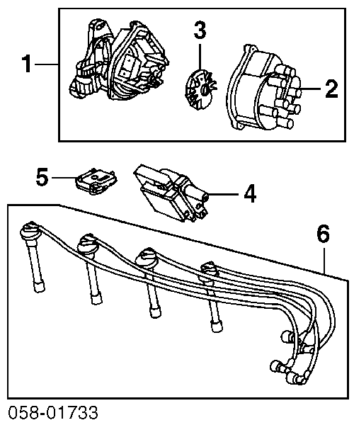 30100P2EA02 Honda distribuidor de encendido