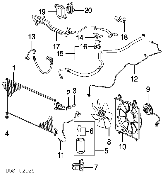 91536SR3003 Honda