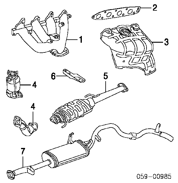 Colectores de escape para Suzuki Grand Vitara  FT, HT