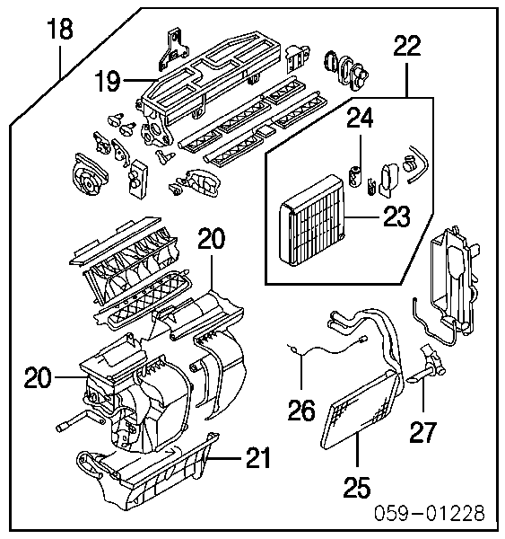 9543154J00 Suzuki válvula de expansión, aire acondicionado